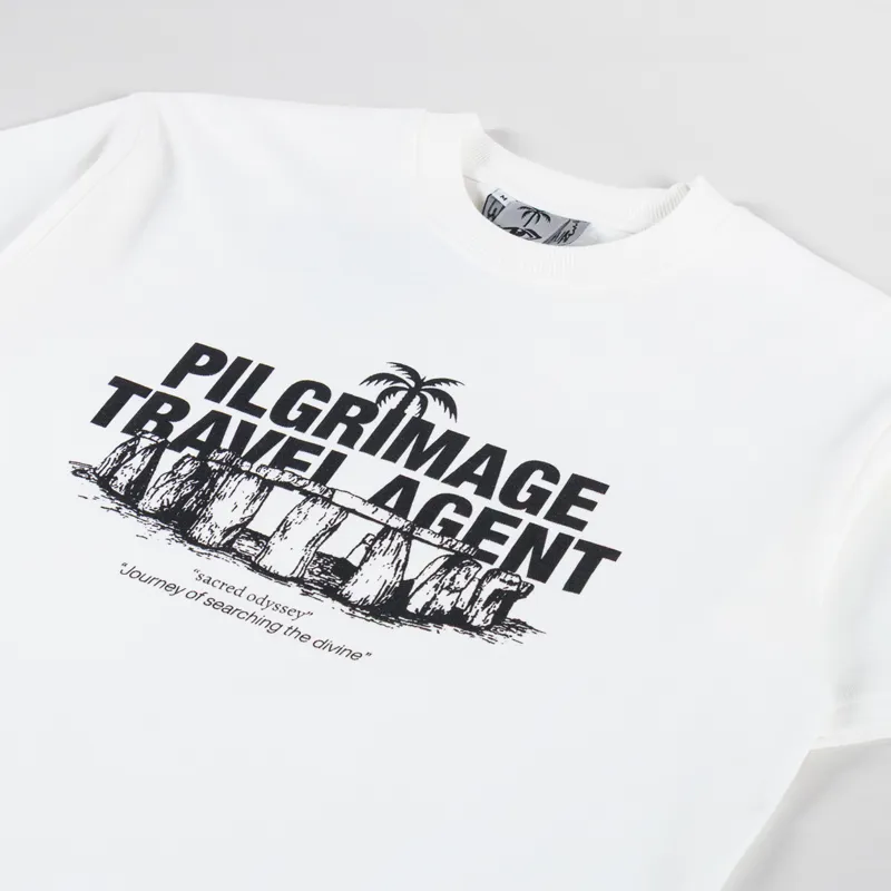 Woodensun Holy Agent T Shirt White-3