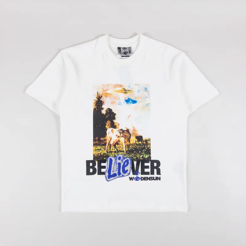 Woodensun Believer T Shirt White-1