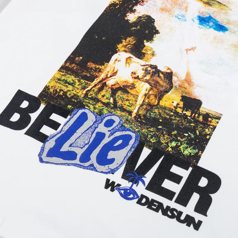 Woodensun Believer T Shirt White-4