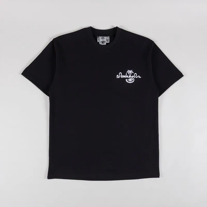 Woodensun Temples T Shirt Black-1