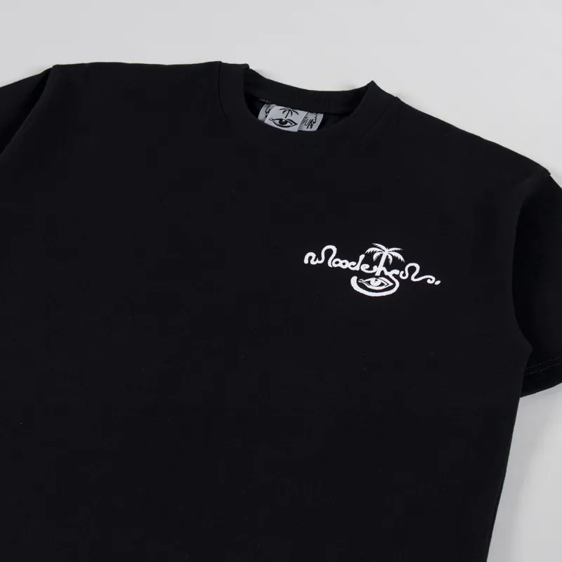 Woodensun Temples T Shirt Black-3