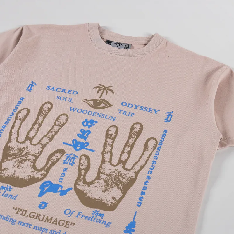 Woodensun Sacred T Shirt Cream-1