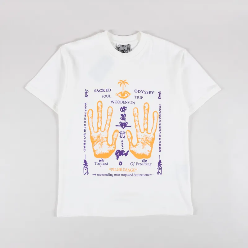 Woodensun Sacred T Shirt White