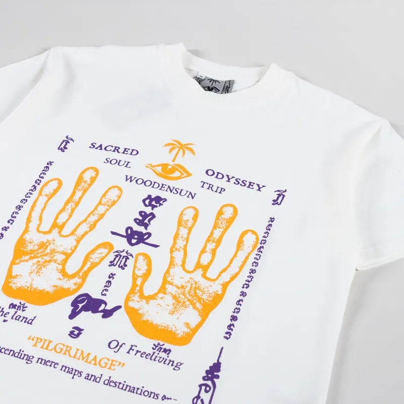 Woodensun Sacred T Shirt White-1