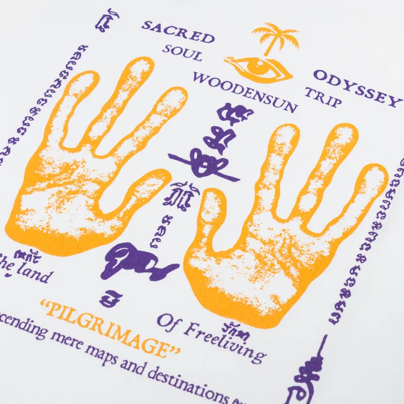 Woodensun Sacred T Shirt White-2