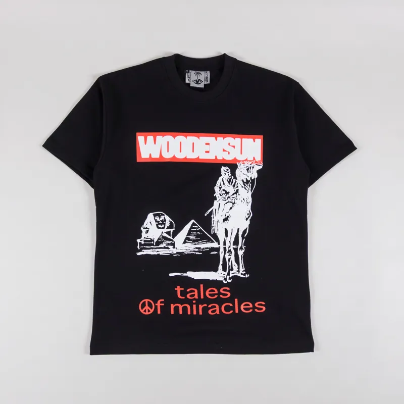 Woodensun Miracles T Shirt Black