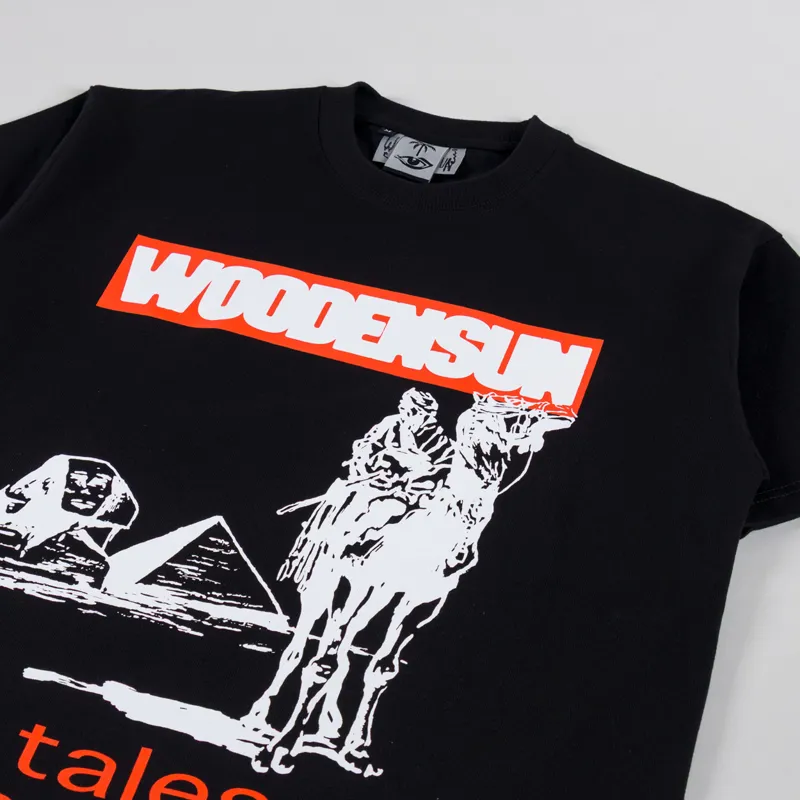 Woodensun Miracles T Shirt Black-1