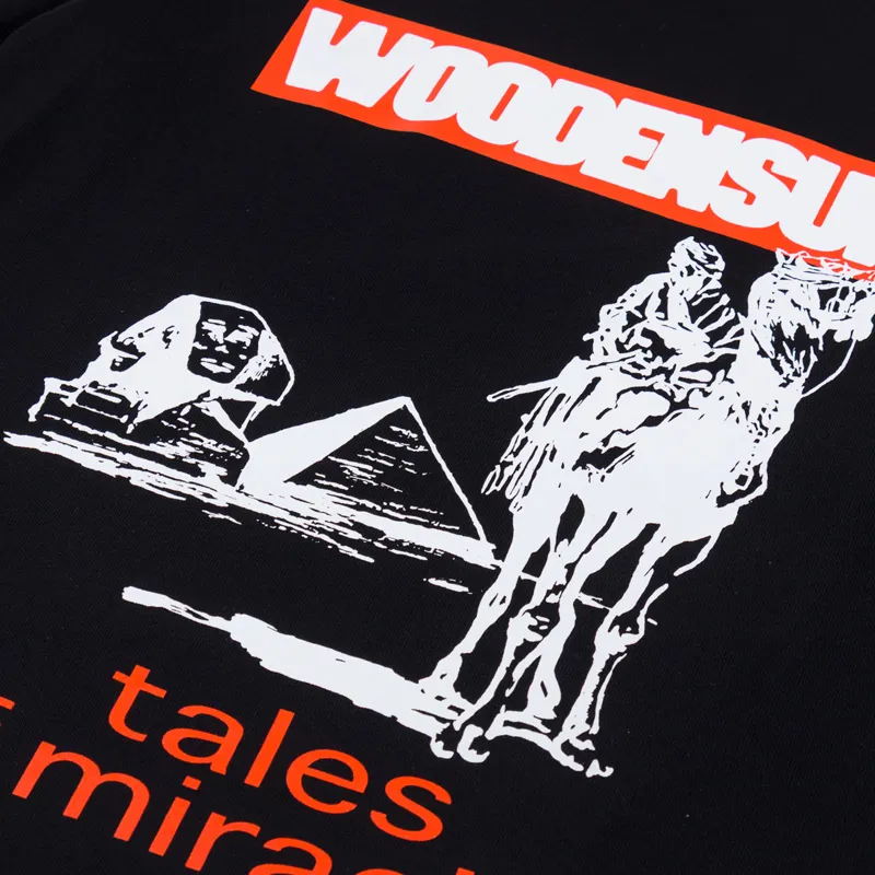 Woodensun Miracles T Shirt Black-2