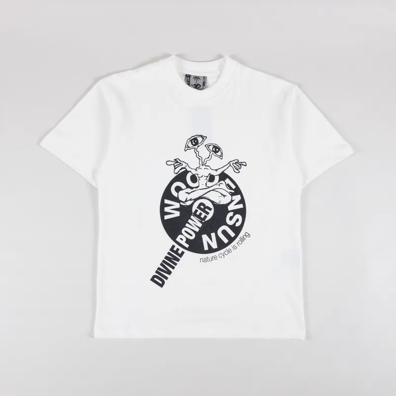 Woodensun Meditate T Shirt White