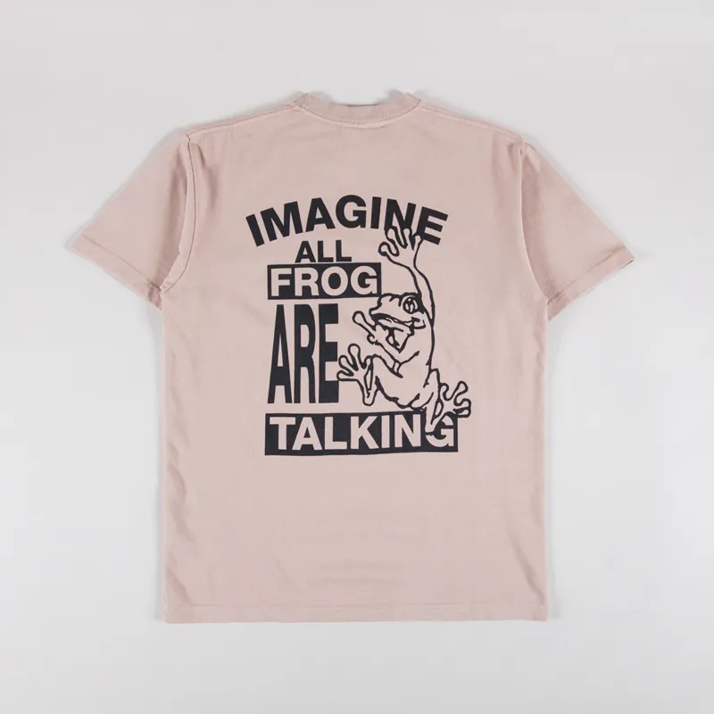 Woodensun Frog Talking T Shirt Cream