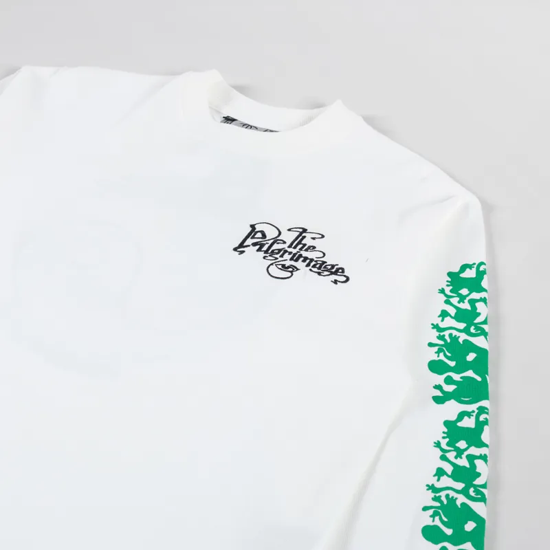 Woodensun Balance Long Sleeve T Shirt White-3