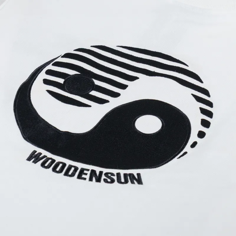 Woodensun Balance Long Sleeve T Shirt White-4