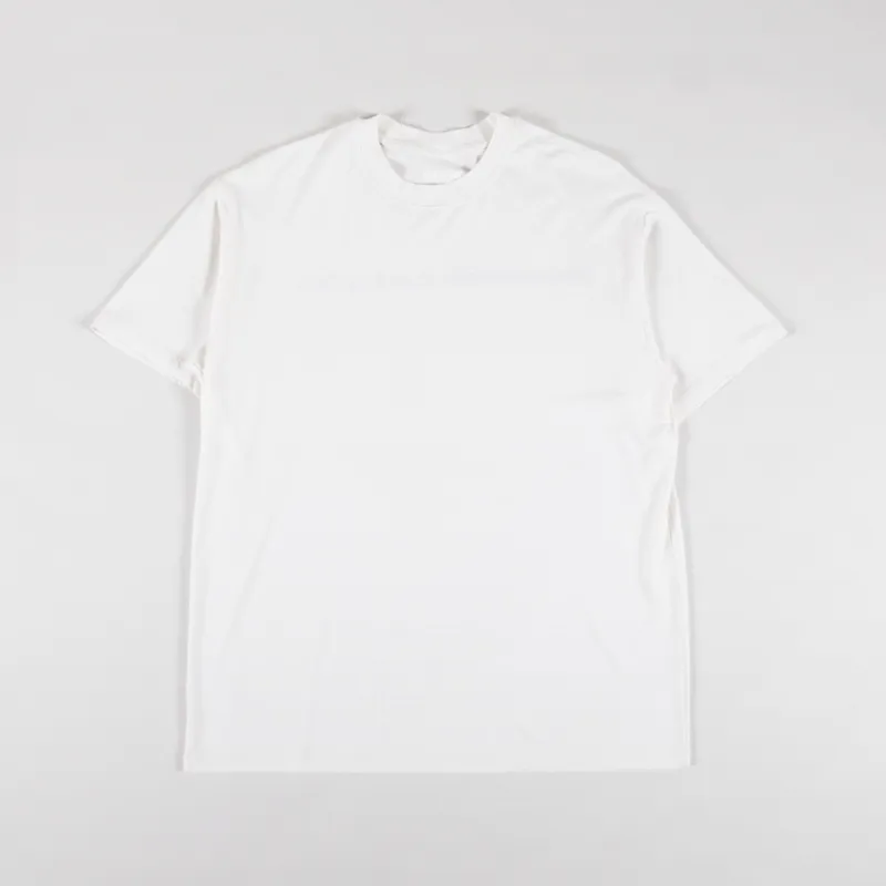Peaufine Wood T Shirt Mediterranean Running Club Off White-1