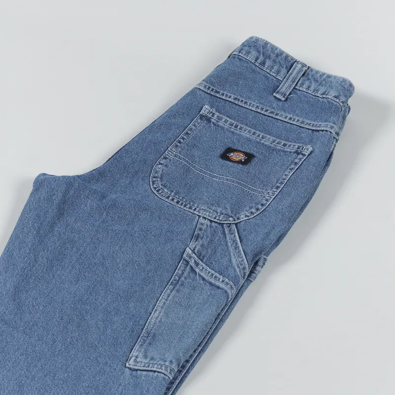 Dickies Womens Ellendale Denim Pant Classic Blue-5