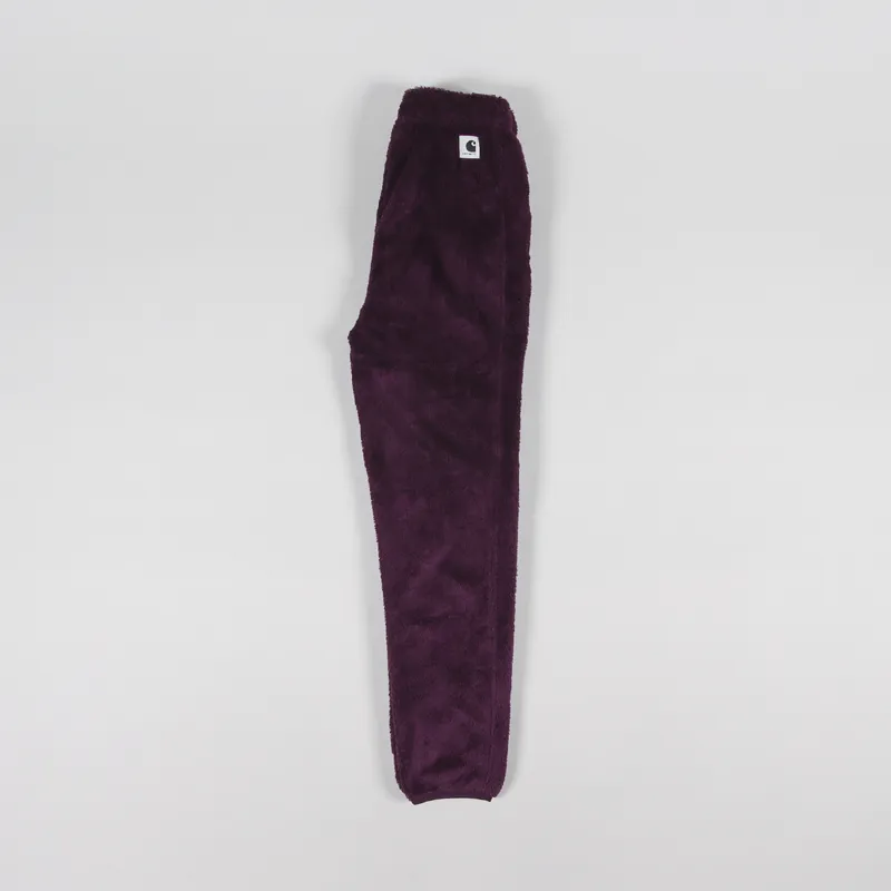 Carhartt WIP Womens Fernie Sweat Pant Boysenberry Black-4