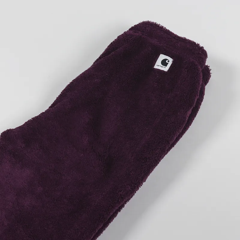 Carhartt WIP Womens Fernie Sweat Pant Boysenberry Black-6