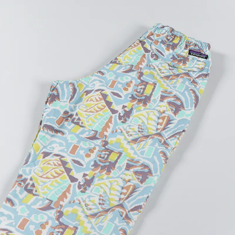 Patagonia Womens Funhoggers Pants Thriving Planet Lago Blue-6