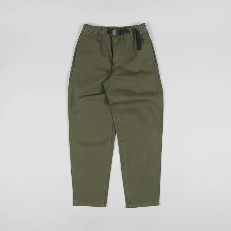 Gramicci Womens G-Pants Olive-1