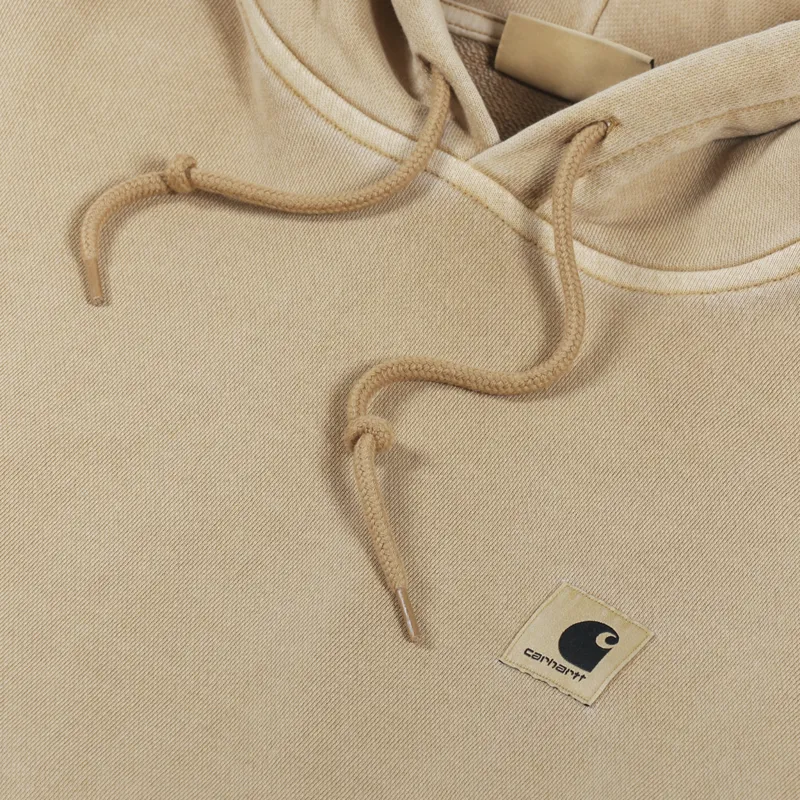 Carhartt WIP Womens Hooded Nelson Sweat Dusty H Brown-8