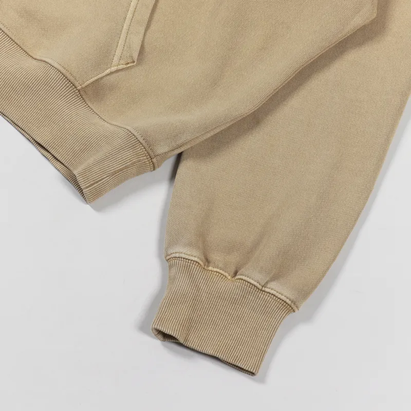 Carhartt WIP Womens Hooded Verse C Sweat Dusty Hamilton Brown-4