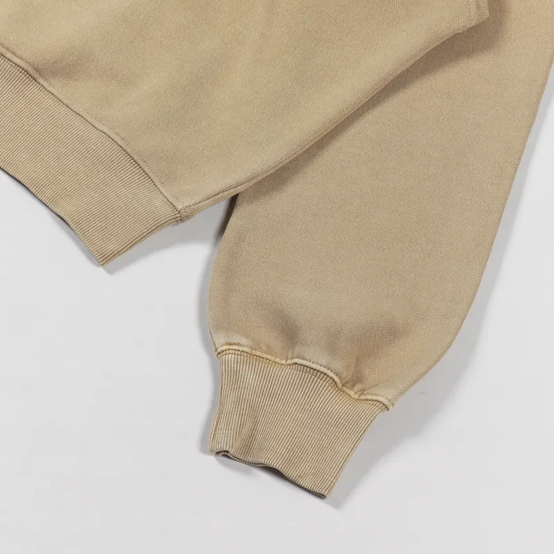Carhartt WIP Womens Hooded Verse C Sweat Dusty Hamilton Brown-7