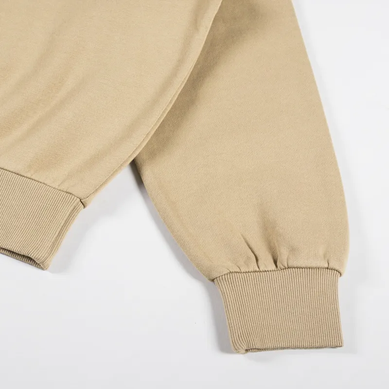 Carhartt WIP Womens Heart Patch Sweat Dusty H Brown-7