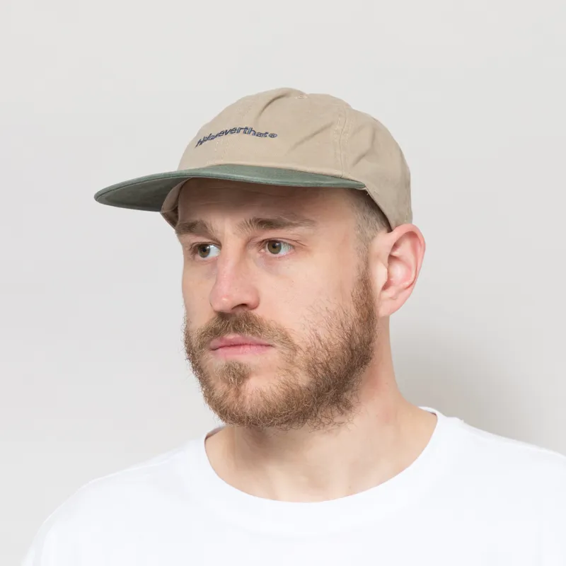 thisisneverthat Washed T Logo Cap Beige Moss