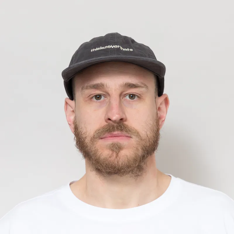 thisisneverthat Washed T Logo Cap Charcoal-1