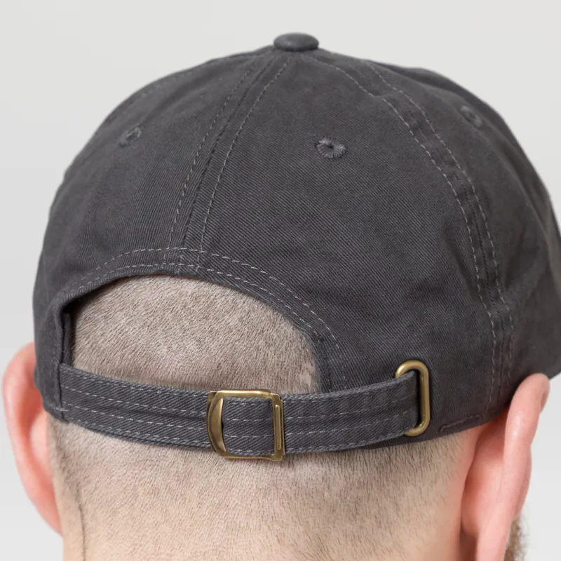 thisisneverthat Washed T Logo Cap Charcoal-4