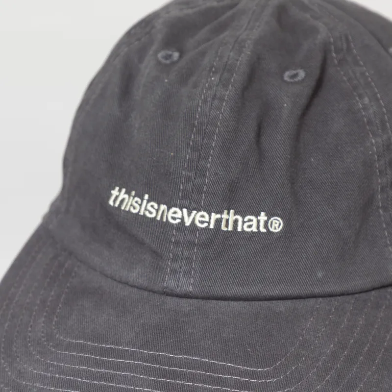 thisisneverthat Washed T Logo Cap Charcoal-3