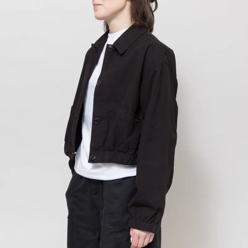 Girls of Dust Womens Artisan Shirt Black-1