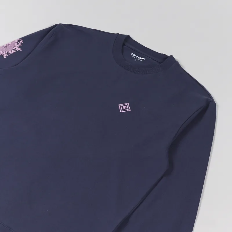 Carhartt WIP Womens Long Sleeve Cultivate T Shirt Enzian-5