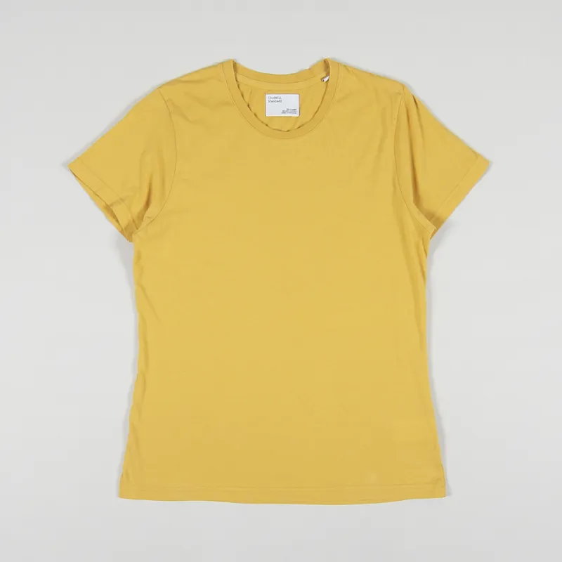 Colorful Standard Womens Light Organic T Shirt Burned Yellow