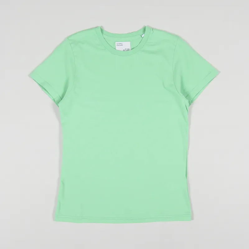 Colorful Standard Womens Light Organic T Shirt Spring Green