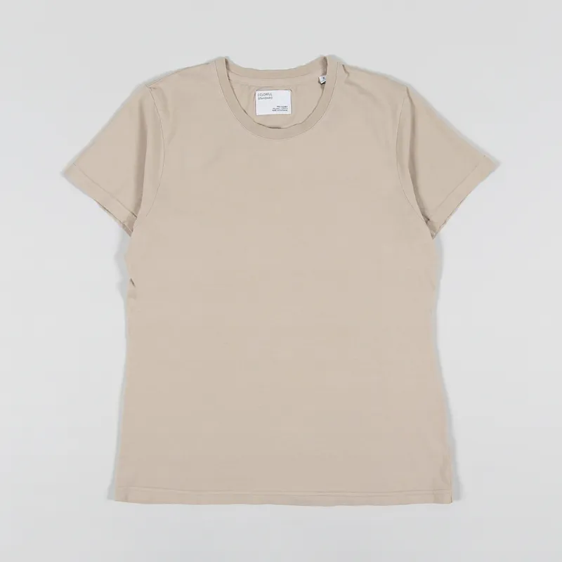 Colorful Standard Womens Light Organic T Shirt Honey Beige