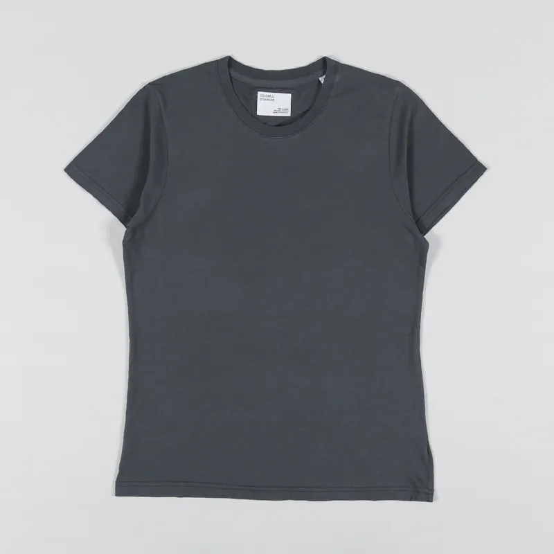 Colorful Standard Womens Light Organic T Shirt Lava Grey