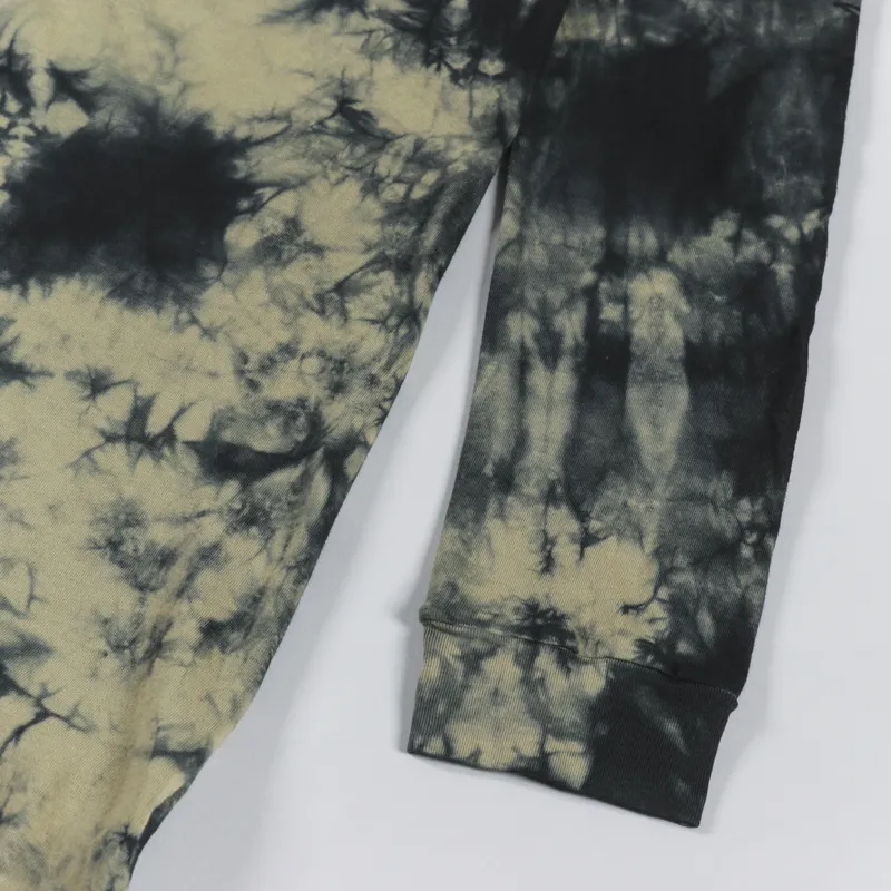 Aries Womens Lightweight Metal Tie Dye Long Sleeve Dress Multi-7