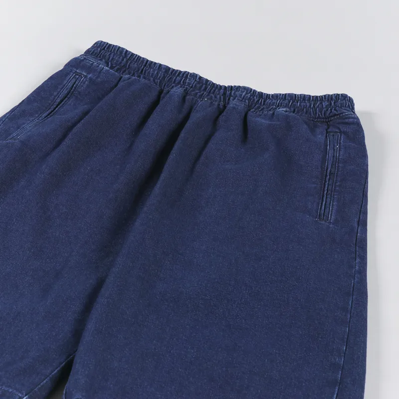 Carhartt WIP Womens Lovilia Short Blue Stone Washed-4