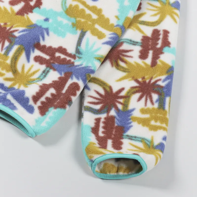 Patagonia Womens Lightweight Synchilla Snap-T Fleece Pullover Tree Connection Big Fresh Teal-6