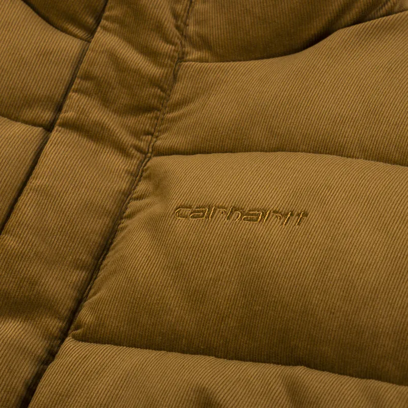 Carhartt WIP Womens Layton Down Jacket Deep H Brown-9