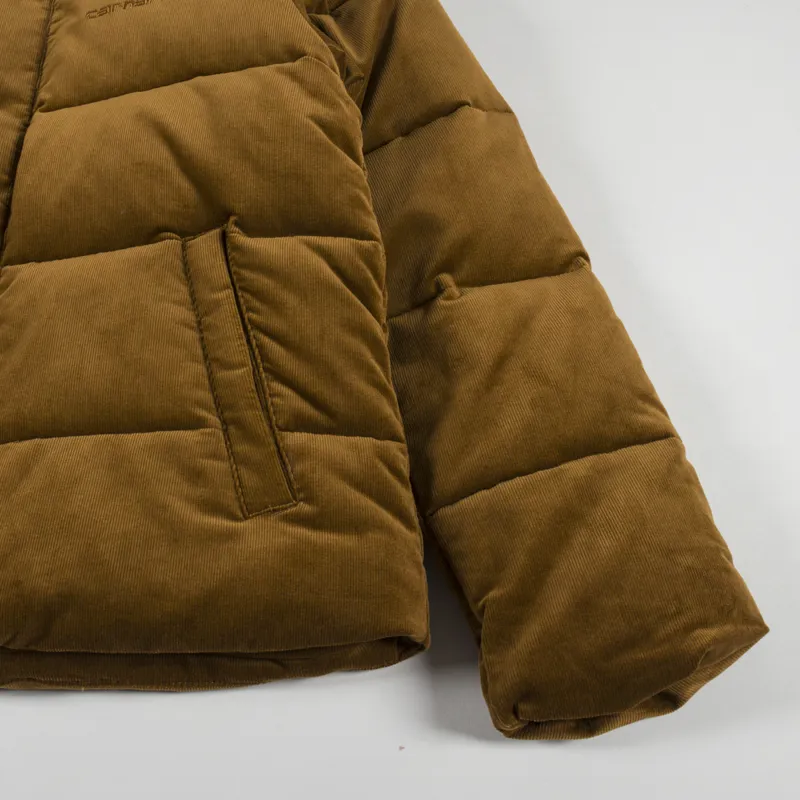 Carhartt WIP Womens Layton Down Jacket Deep H Brown-7