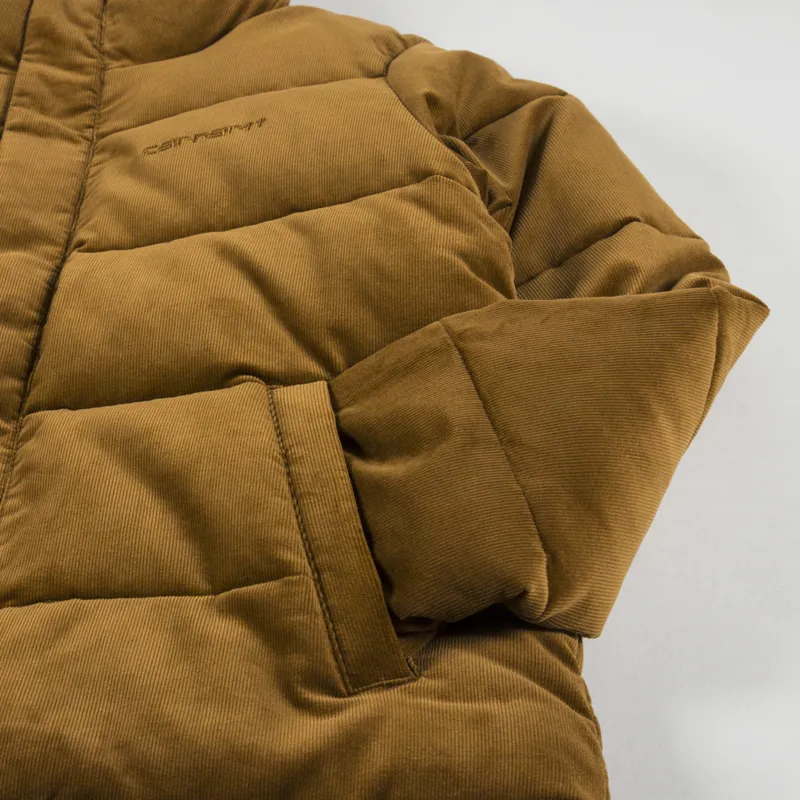 Carhartt WIP Womens Layton Down Jacket Deep H Brown-6