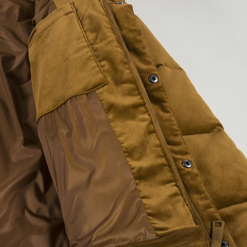 Carhartt WIP Womens Layton Down Jacket Deep H Brown-8