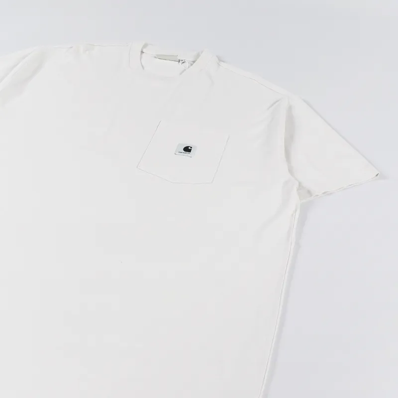 Carhartt WIP Womens Nelson Grand T Shirt Natural Garment Dyed-3