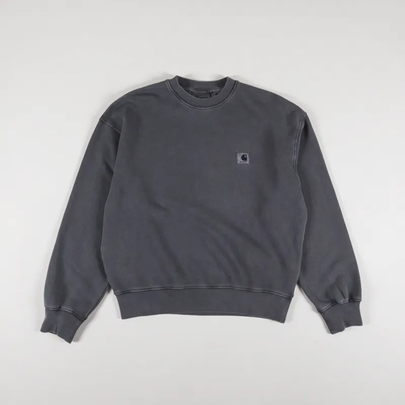 Carhartt WIP Womens Nelson Sweatshirt Pullover Black