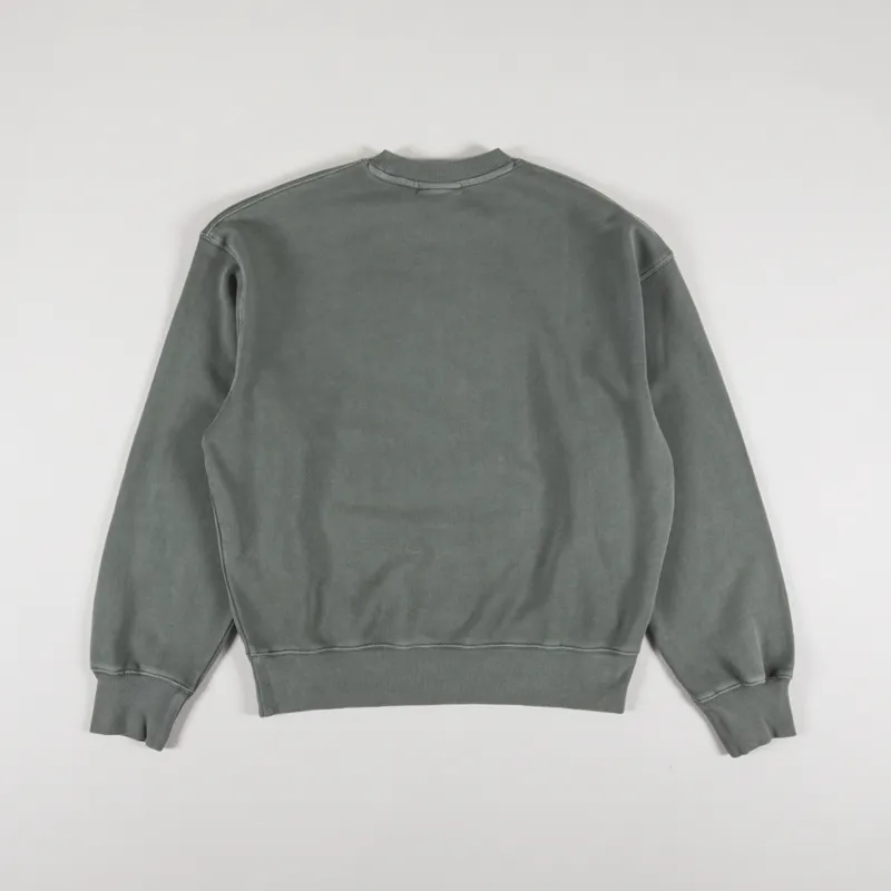 Carhartt WIP Womens Nelson Sweatshirt Smoke Green-1