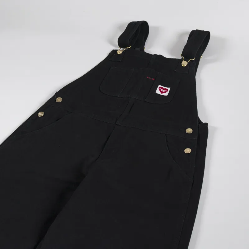 Carhartt WIP Womens Nash Overall Straight Black-8