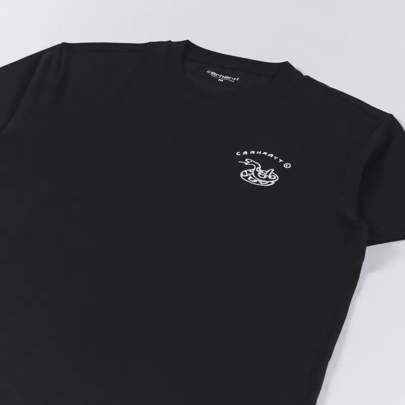 Carhartt WIP Womens New Frontier T Shirt Black-4