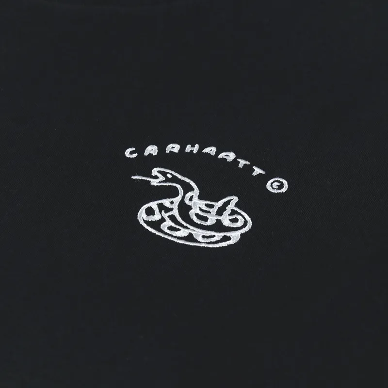 Carhartt WIP Womens New Frontier T Shirt Black-3