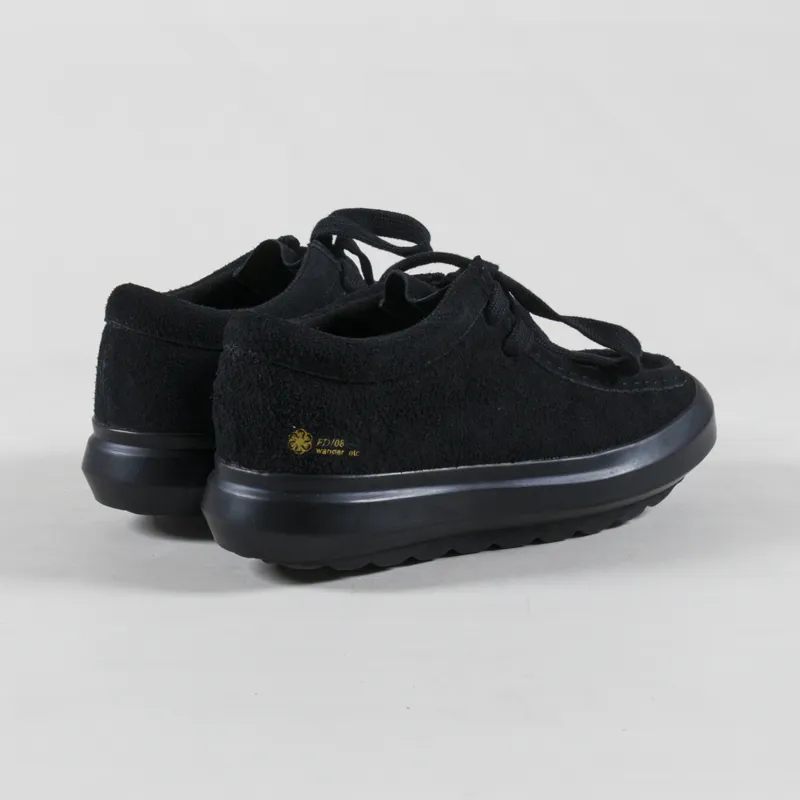 Wander Etc FD/08 Suede Loafer Shoes Black